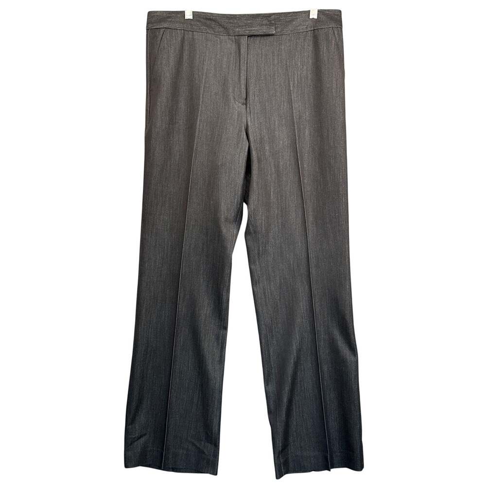 Kasper Dark Gray Carly Professional Career Trouser Dress Pant Women 12